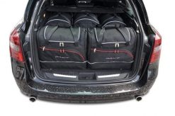 Torby Do Bagażnika Renault Laguna Grandtour 2007-2015 5Szt Kjust. Czarne torby podróżne KJUST, bez wzorów, z kauczuku. Za 1,540.00 zł.