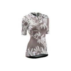 Koszulka rowerowa damska NORTHWAVE Blade Woman Jersey beżowy. Brązowe koszulki damskie Northwave, m, bez wzorów, z jersey, bez kołnierzyka, bez ramiączek. Za 360.00 zł.