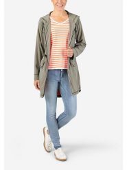 Timezone Parka w kolorze khaki rozmiar: M. Brązowe parki damskie Timezone, m, bez kaptura. Za 153.71 zł.