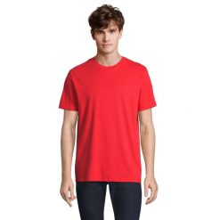 Koszulka Organiczna Unisex Dla Dorosłych Legend. Czerwone bluzki damskie SOL'S, s, bez wzorów, sportowe, bez kołnierzyka, bez ramiączek. Za 53.99 zł.