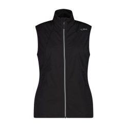 Damska kurtka bez rękawów CMP. Czarne kurtki damskie CMP, m, bez wzorów, z softshellu, bez kaptura. Za 309.00 zł.