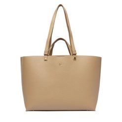Torebka GINO ROSSI. Brązowe shopper bag Gino Rossi, bez wzorów, bez dodatków. Za 329.99 zł.