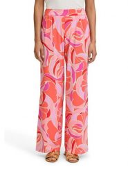 Betty Barclay Spodnie w kolorze jasnoróżowo-koralowym rozmiar: 38. Czerwone spodnie materiałowe damskie Betty Barclay, bez wzorów, z materiału. Za 105.14 zł.
