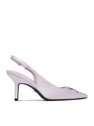 Juicy Couture Szpilki CEO-259-133-01 Fioletowy. Fioletowe szpilki damskie Juicy Couture, bez wzorów, z materiału, bez obcasa, na szpilce, bez zapięcia. Za 229.99 zł.