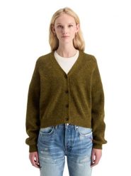 Scotch & Soda Kardigan w kolorze khaki rozmiar: M. Brązowe kardigany damskie Scotch & Soda, m, bez wzorów, z wełny. Za 184.46 zł.
