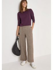 Cecil Spodnie w kolorze beżowym rozmiar: XL/L28. Brązowe spodnie materiałowe damskie Cecil, bez wzorów, z materiału. Za 166.10 zł.