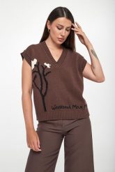 Kamizelka damska dzianinowa Crusca WEEKEND MAX MARA. Kamizelki damskie Weekend Max Mara, xs, bez wzorów, z dzianiny, bez kaptura. Za 979.00 zł.