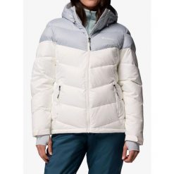 Kurtka damska Columbia Abbott Peak II Insulated Jacket - sea salt/cirrus grey S. Białe kurtki sportowe damskie Columbia, na zimę, m, bez wzorów, bez kaptura. Za 646.79 zł.