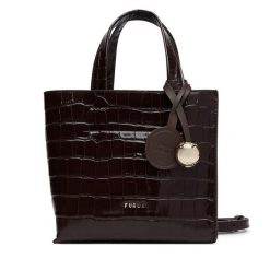 Torebka Furla. Brązowe torebki klasyczne damskie Furla, bez dodatków. Za 1,349.00 zł.