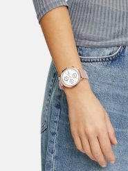 Liebeskind Chronograf w kolorze różowozłoto-białym rozmiar: onesize. Różowe, analogowe zegarki damskie Liebeskind, ze stali. Za 483.17 zł.
