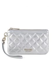 Nine West Torebka LILLA1 Srebrny. Szare torebki wieczorowe damskie Nine West, bez wzorów, z tworzywa sztucznego, bez dodatków. Za 99.99 zł.