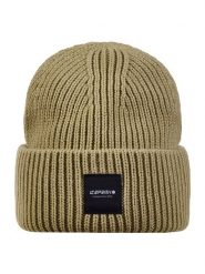 Icepeak Czapka beanie w kolorze beżowym rozmiar: onesize. Brązowe czapki damskie Icepeak, bez wzorów, z materiału. Za 65.85 zł.