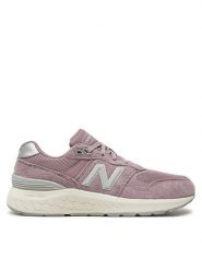 New Balance Sneakersy Walking 880 WW880TW6 Różowy. Czerwone obuwie sportowe damskie New Balance, ze skóry, bez zapięcia. W wyprzedaży za 309.99 zł.
