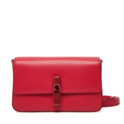 Torebka Furla. Czerwone listonoszki damskie Furla, bez wzorów, bez dodatków. Za 1,319.00 zł.