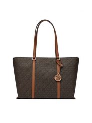 MICHAEL Michael Kors Torebka Temple Tote 30R4G1LT3B Brązowy. Brązowe torebki klasyczne damskie MICHAEL Michael Kors, ze skóry, bez dodatków. Za 1,109.99 zł.