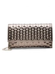 Steve Madden Kopertówka w kolorze złotym - 25 x 19 x 14 cm rozmiar: onesize. Żółte torebki wieczorowe damskie Steve Madden, bez wzorów, z materiału, przez ramię, bez dodatków. Za 249.76 zł.