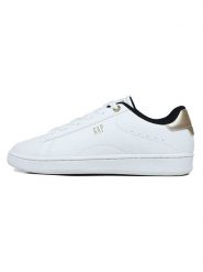 GAP Sneakersy "Maryland Ltx" w kolorze białym rozmiar: 40. Białe obuwie sportowe damskie GAP, bez zapięcia. Za 118.28 zł.