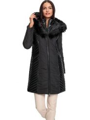 Heine Płaszcz przejściowy w kolorze czarnym rozmiar: 38. Czarne płaszcze damskie Heine, bez wzorów, bez kaptura. Za 173.99 zł.