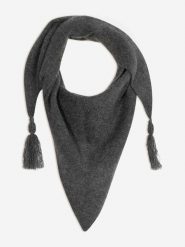 Just Cashmere Kaszmirowy szal "Lima" w kolorze szarym rozmiar: onesize. Szare szaliki damskie Just Cashmere, bez wzorów, z kaszmiru. Za 239.99 zł.