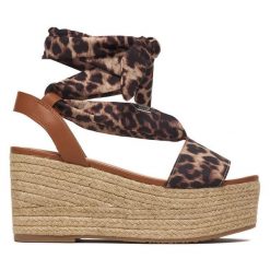 Espadryle Liu Jo. Brązowe espadryle damskie Liu Jo, bez wzorów, bez obcasa. Za 469.99 zł.