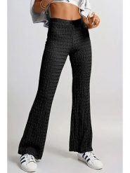 Monki Spodnie w kolorze czarnym rozmiar: XXS. Czarne spodnie materiałowe damskie Monki, bez wzorów, z materiału. Za 34.77 zł.