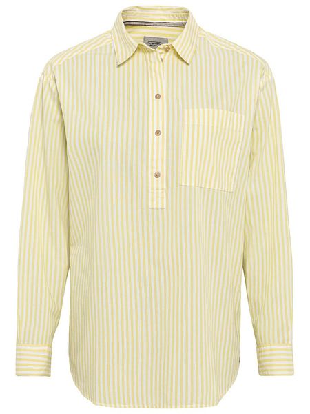 Camel Active Bluzka w kolorze żółtym rozmiar: L. Żółte bluzki damskie Camel Active, l, bez wzorów, z bawełny, bez kołnierzyka, bez ramiączek. Za 114.44 zł.