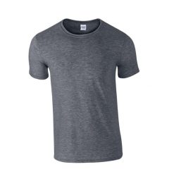 Koszulka Softstyle Dla Dorosłych Unisex. Szare bluzki damskie GILDAN, xl, bez wzorów, sportowe, bez kołnierzyka, bez ramiączek. Za 34.99 zł.