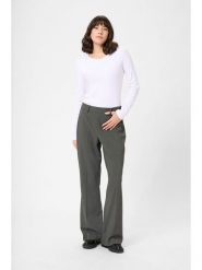 Kaffe Spodnie w kolorze szarym rozmiar: 36. Szare spodnie materiałowe damskie Kaffe, bez wzorów, z materiału. Za 165.99 zł.