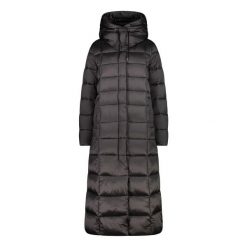 Płaszcz damski turystyczne CMP 32K3136. Szare płaszcze damskie CMP, l, bez wzorów, bez kaptura. W wyprzedaży za 559.99 zł.