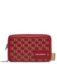 KARL LAGERFELD Torebka A1W30185 Czerwony. Czerwone listonoszki damskie KARL LAGERFELD, bez wzorów, ze skóry, bez dodatków. Za 489.99 zł.