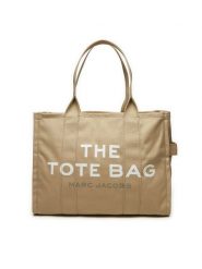 Marc Jacobs Torebka M0016156 Beżowy. Brązowe shopper bag Marc Jacobs, bez wzorów, z materiału, bez dodatków. Za 959.99 zł.