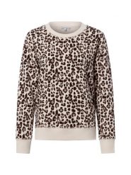 Marie Lund Bluza damska Kobiety Bawełna beżowy|brązowy wzorzysty, XL. Brązowe bluzy damskie Marie Lund, xl, bez wzorów, z bawełny, bez kaptura. Za 139.95 zł.