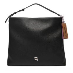 Torebka KARL LAGERFELD. Czarne torebki klasyczne damskie KARL LAGERFELD, bez dodatków. Za 799.99 zł.