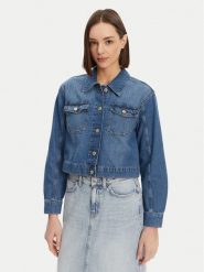ONLY Kurtka jeansowa Lumi 15339977 Niebieski Regular Fit. Niebieskie kurtki damskie Only, m, bez wzorów, z bawełny, bez kaptura. Za 99.99 zł.