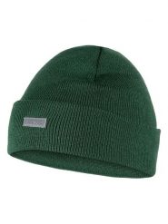 HULABALU Czapka w kolorze zielonym rozmiar: onesize. Zielone czapki damskie Hulabalu, z aplikacjami, prążkowane. Za 52.99 zł.