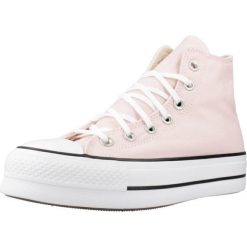 Tenisówki Converse Model Chuck Taylor All Star Platform Kolor Rose. Czerwone trampki damskie Converse, bez wzorów, z tkaniny, bez zapięcia. Za 431.35 zł.