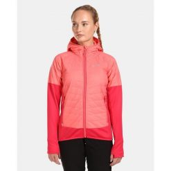 Damska kurtka ocieplana Kilpi GARES-W. Czerwone kurtki damskie Kilpi, xs, bez wzorów, z nylonu, bez kaptura. Za 628.61 zł.