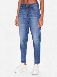 Mustang Jeansy Charlotte 1013597 Granatowy Mom Fit. Niebieskie jeansy damskie Mustang. Za 339.99 zł.
