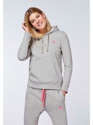 Polo Sylt Bluza w kolorze szarym rozmiar: XS. Szare bluzy damskie Polo Sylt, xs, bez wzorów, z bawełny, z kapturem. Za 83.22 zł.