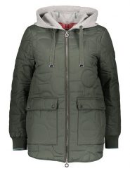 Street One Kurtka zimowa w kolorze khaki rozmiar: 34. Brązowe kurtki damskie Street One, na zimę, bez wzorów, z puchu, bez kaptura. Za 158.10 zł.