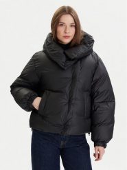 Marc O'Polo Denim Kurtka puchowa 500 0006 533 Czarny Regular Fit. Czarne kurtki damskie Marc O'Polo DENIM, xxl, bez wzorów, z denimu, bez kaptura. Za 1,349.00 zł.