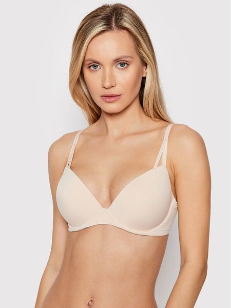 Calvin Klein Underwear Biustonosz push-up 000QF6016E Écru. Biustonosze Calvin Klein Underwear, bez wzorów, z syntetyku. Za 129.99 zł.