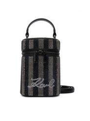 KARL LAGERFELD Torebka B2W30102 Czarny. Czarne kuferki damskie KARL LAGERFELD, ze skóry, bez dodatków. Za 849.99 zł.