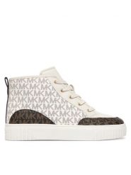MICHAEL Michael Kors Sneakersy Shea Split MK02912259 Kremowy. Białe buty sportowe dziewczęce MICHAEL Michael Kors, ze skóry, bez zapięcia. Za 459.99 zł.