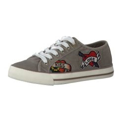 S.Oliver Kobiety Canvas Trampki Szary 5-5-23639-38-200 (Rozmiar 36). Obuwie sportowe damskie marki S.Oliver. W wyprzedaży za 106.00 zł.