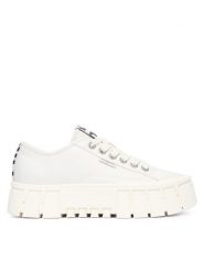 Tommy Jeans Sneakersy Tj Platform Sneaker Zebra EN0EN03070 Biały. Białe obuwie sportowe damskie Tommy Jeans, z jeansu, bez zapięcia. Za 409.99 zł.