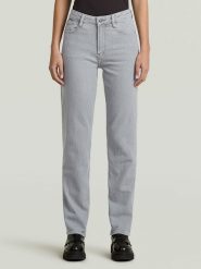 G-Star Dżinsy - Regular fit - w kolorze szarym rozmiar: W34/L32. Szare jeansy damskie G-Star. Za 239.86 zł.