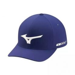 Czapka z daszkiem golf Mizuno Tour Delta Niebieski. Niebieskie czapki z daszkiem damskie Mizuno, bez wzorów, z tkaniny. Za 322.95 zł.