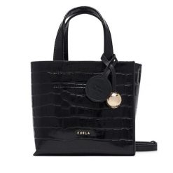 Torebka Furla. Czarne torebki klasyczne damskie Furla, bez dodatków. Za 1,349.00 zł.