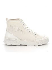 Kickers Sneakersy "Kick Way" w kolorze kremowym rozmiar: 38. Brązowe obuwie sportowe damskie Kickers, za kostkę, bez zapięcia. Za 259.13 zł.